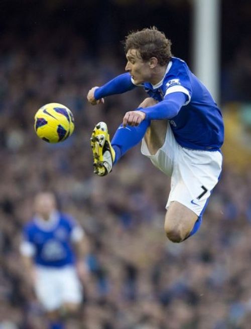 Everton's Nikica Jelavic