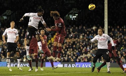 Hugo Rodallega's thumping second-half header saw off Newcastle at Craven Cottage