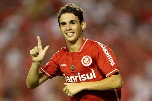 Oscar made the breakthrough at Internacional before his big-money move to London