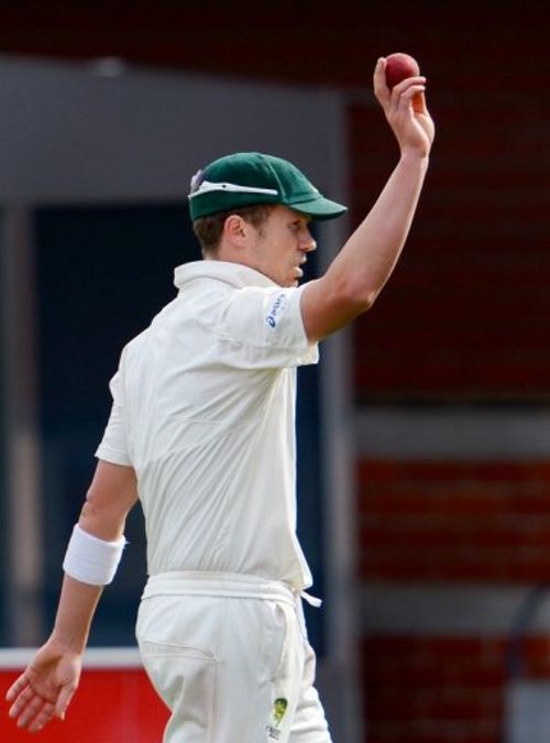 Australia's paceman Peter Siddle, seen here in action during Test match vs Sri Lanka, in Hobart, on December 16, 2012