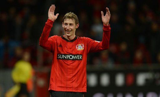 Kiessling, pictured December 15, 2012, opened the scoring on 26 minutes