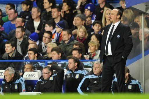 Chelsea&#039;s interim manager Rafael Benitez saw his side smash Aston Villa 8-0 in the Premier League on December 23, 2012