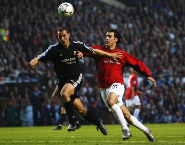 Ruud Van Nistelrooy and Ivan Helguera