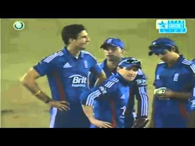 Video: Suresh Raina gets lucky against England