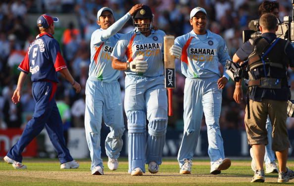 Image result for India vs England (The Oval) &acirc; 2007 6th ODI
