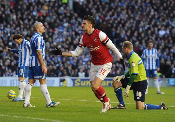 Brighton &amp; Hove Albion v Arsenal - FA Cup Fourth Round