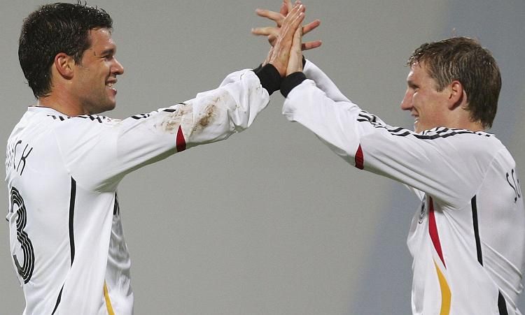 Ballack and Schweinsteiger were a terrific combination, both for Germany and Bayern Munich