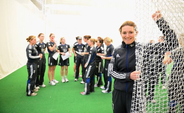 England Women&#039;s Cricket Team Net&#039;s Session