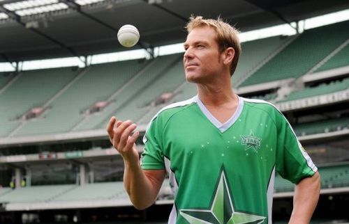 Australian cricketer Shane Warne in Melbourne on November 8, 2011