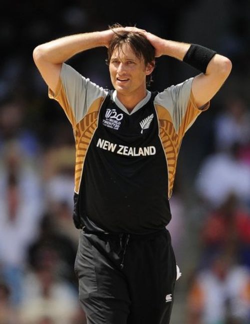 New Zealand bowling coach Shane Bond pictured in Barbados on May 6, 2010