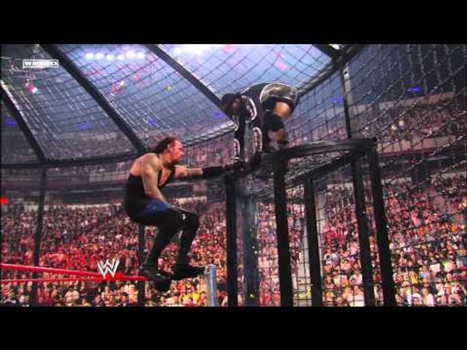 Video: Undertaker sends MVP crashing down: No Way Out 2008