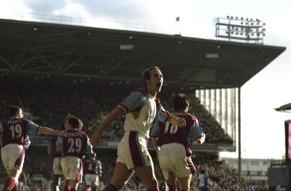 Di Canio during his time at West Ham