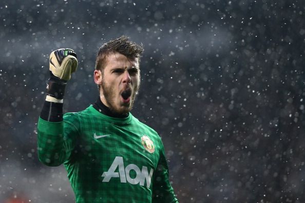 Superb form: David de Gea