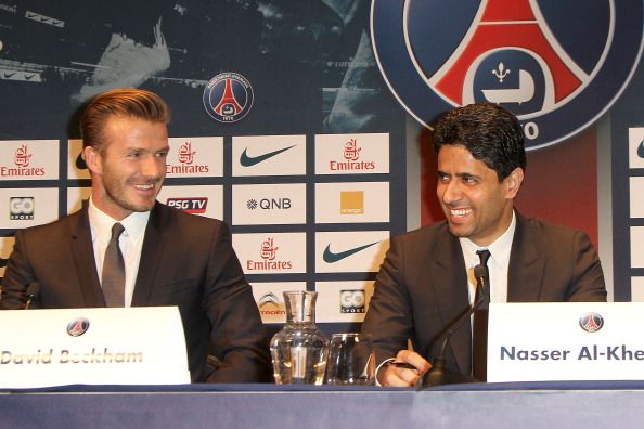 David Beckham Signs For Paris Saint-Germain