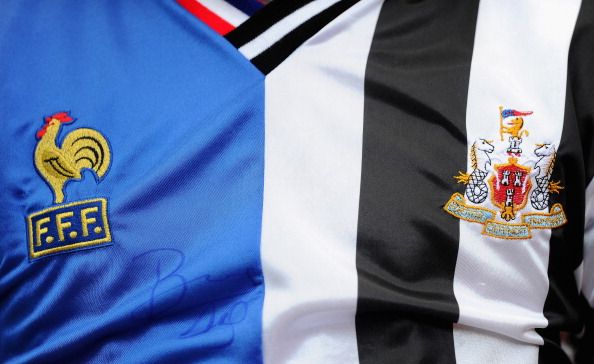 The new Newcastle jersey for next season will soon be in stores. 