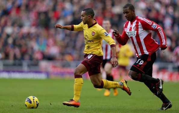 Rising star: Theo Walcott