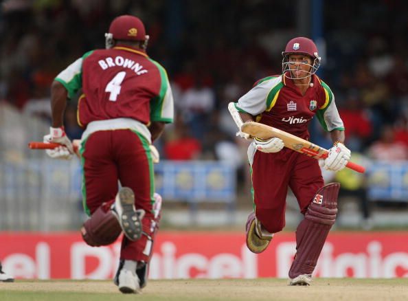 West Indies batsmen Shivnarine Chanderpa
