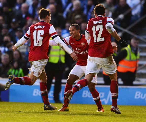 Brighton &amp; Hove Albion v Arsenal - FA Cup Fourth Round