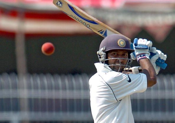 Indian cricketer Wasim Jaffer keeps his