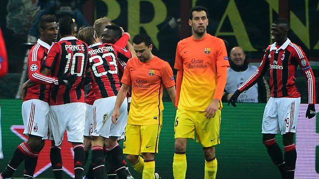 AC Milan 2- 0 FC Barcelona