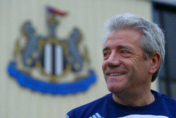 Kevin Keegan Attends Newcastle United Training