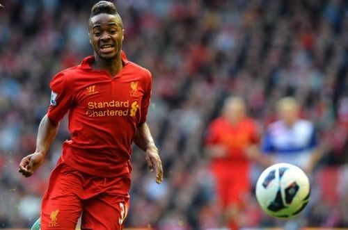 Liverpool's  Raheem Sterling pictured during his team's Premier League match against Reading on October 20, 2012