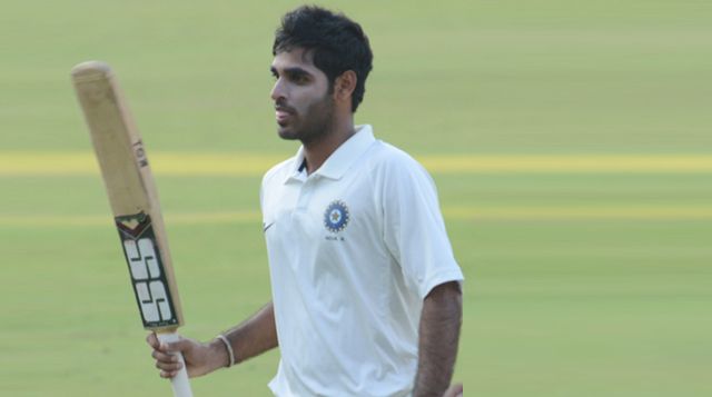 Image result for Bhuvneshwar Kumar Test batting chennai 2013