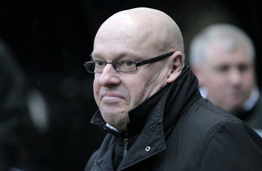 Reading manager Brian McDermott watches his side against Newcastle United on January 19, 2013