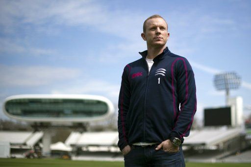 Australian batsman Chris Rogers, pictured at Lord&#039;s cricket ground in London, on April 24, 2013