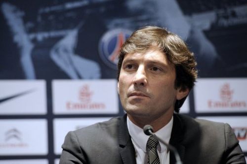 Photo taken on July 18, 2012 in Paris shows PSG's Brazilian sporting director Leonardo