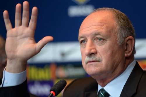 Luiz Felipe Scolari in Rio de Janeiro, Brazil, on May 14, 2013