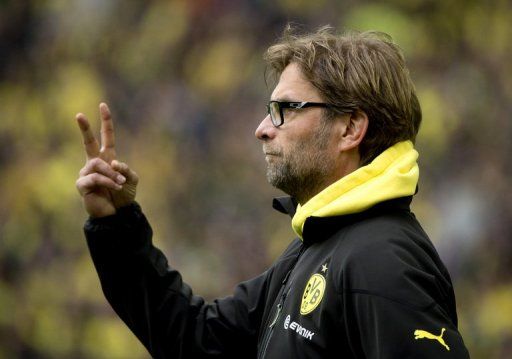Borussia Dortmund head coach, Juergen Klopp, pictured in Dortmund, Germany, on May 18, 2013