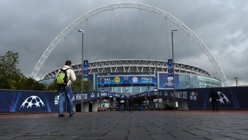 Wembley Stadium in north London on May 24, 2013