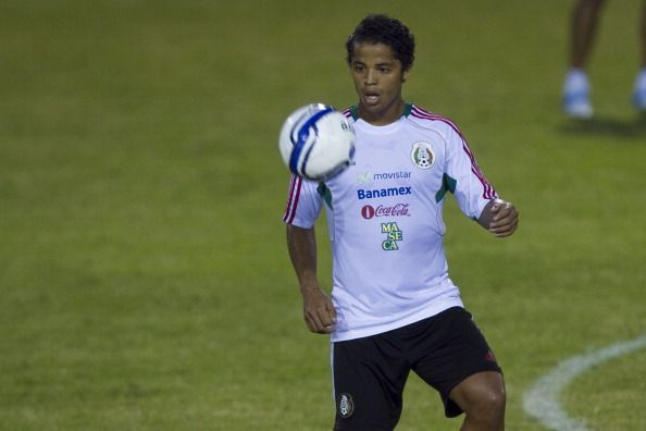 Training Session of the Soccer National Team of Mexico