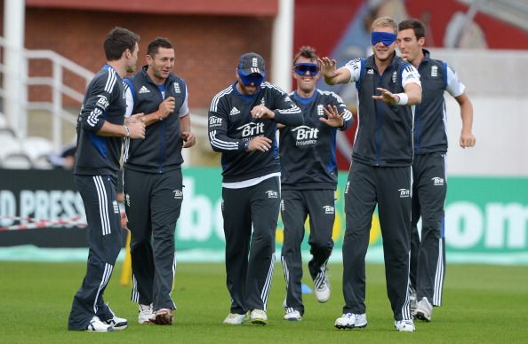 England And South Africa Nets Session