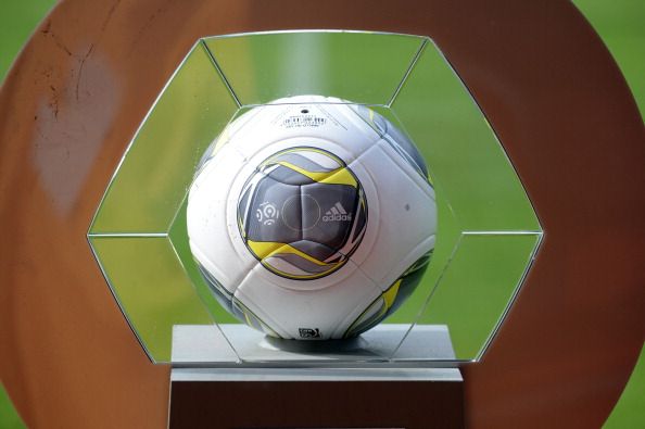 The new French Ligue 1 ball on display