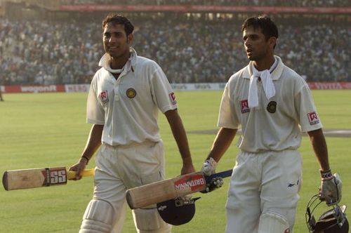 Laxman took to Twitter to pay tribute to Rahul Dravid