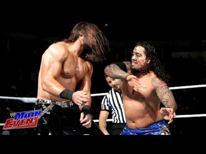 Video: The Usos vs. Drew McIntyre & Jinder Mahal - WWE Main Event