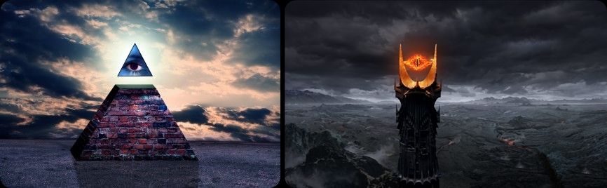 Sauron's Eye from the movie 