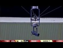 Video: Dinesh Karthik hits the spider cam