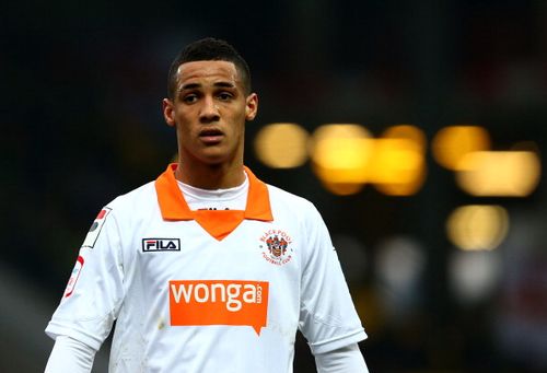 Ince in action for Blackpool