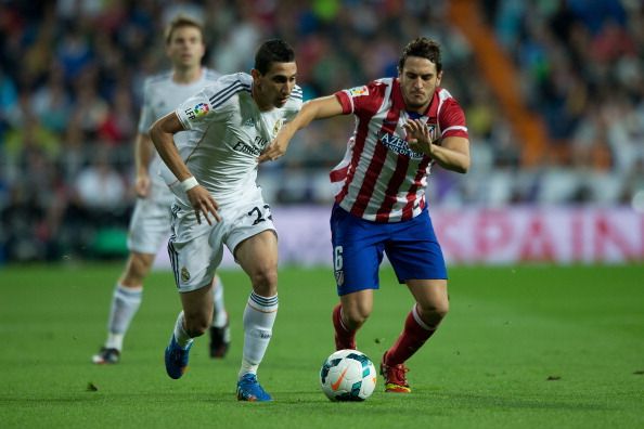 Angel Di Maria and Koke&Acirc;&nbsp;