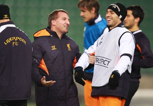 Brendan Rodgers and Luis Suarez