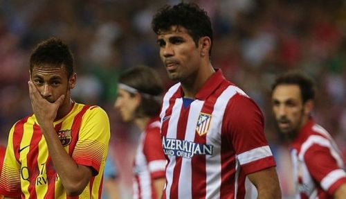 Fitness of Neymar and Diego Costa could decide La Liga title