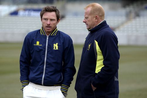 Graeme Welch, with Ian Bell