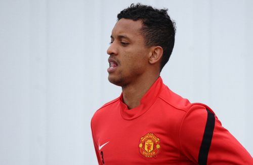 Manchester United's Portuguese forward Nani