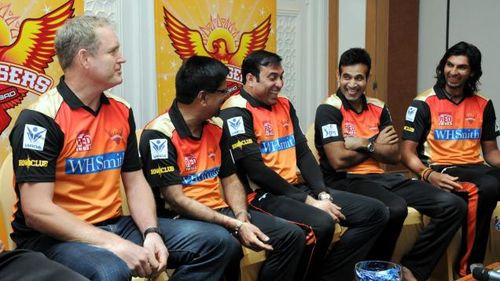 WH Smith Sunrisers Hyderabad jersey 2014