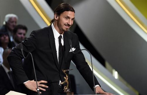 Zlatan Ibrahimovic wins French Player of the Year