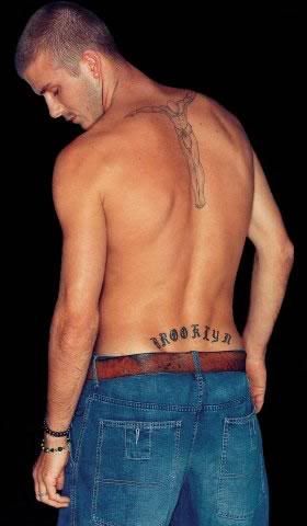 david beckham tattoo