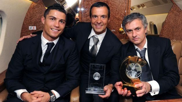Mendes also represents two-time Champions League-winning manager Jose Mourinho